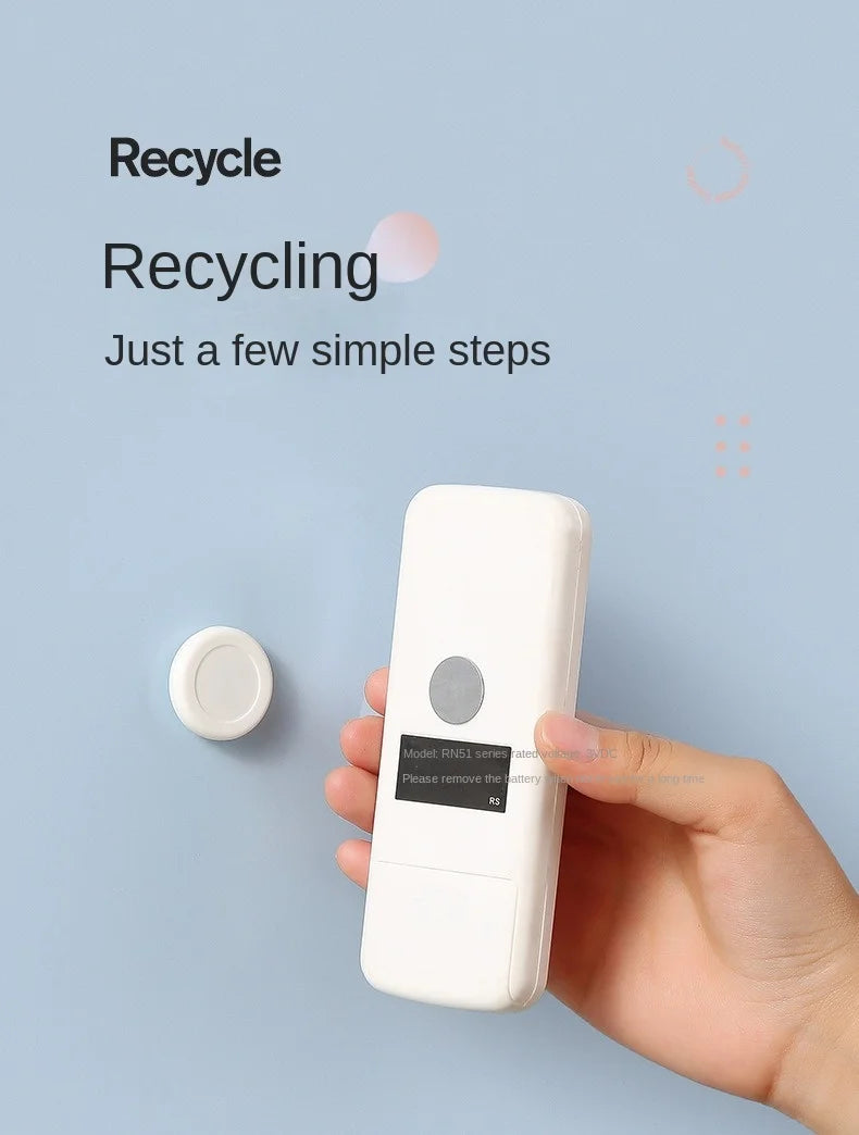 Magnetic Remote Control Holder Wall Mount Adhesive Remote Control Holder Strong Hold Tv Remote Holder for Home Office