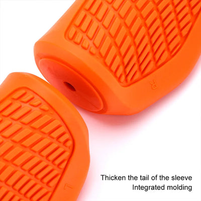 Bicycle Handlebar Grip Lock On Mountain Bike Grip Soft Rubber MTB Cuffs 22.2mm Bicycle Handle Cover Non-slip Bike Handles - Smarsty