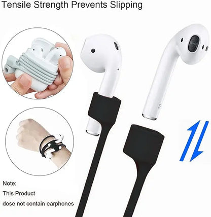 Soft Silicone Anti-Lost Earphone Strap for AirPods - Smarsty