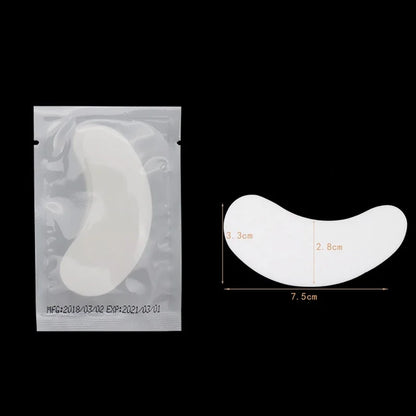 Hydrogel Eye Patches for Eyelash Extensions 50 Pairs - Smarsty