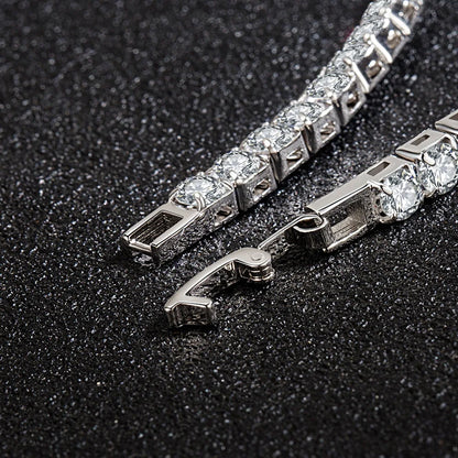 S925 Sterling Silver Tennis Ball Bracelet for Women - Smarsty