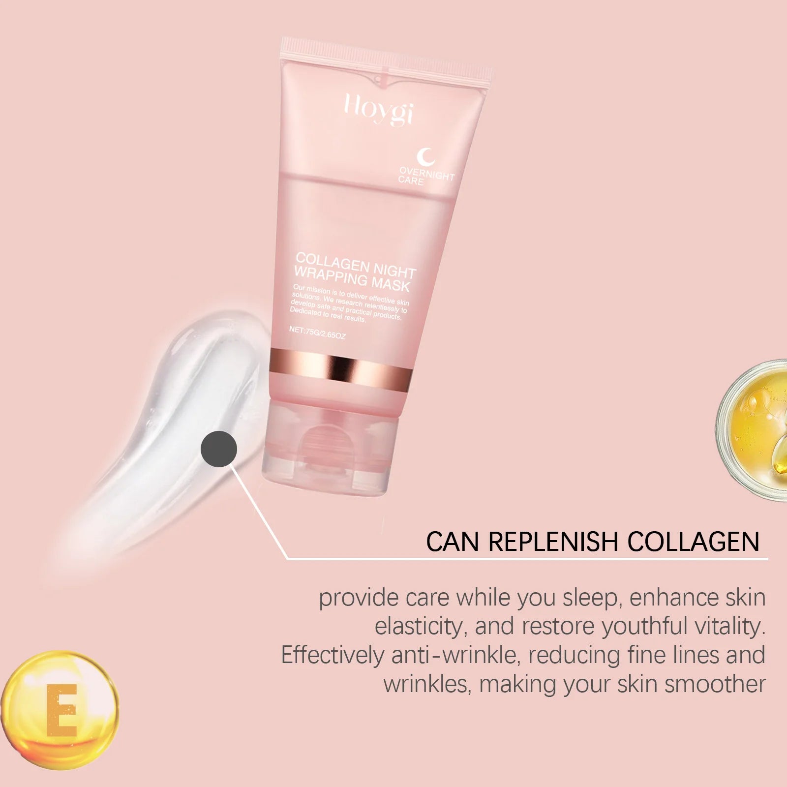 Collagen Peel-Off Mask for Deep Hydration and Firming - Smarsty