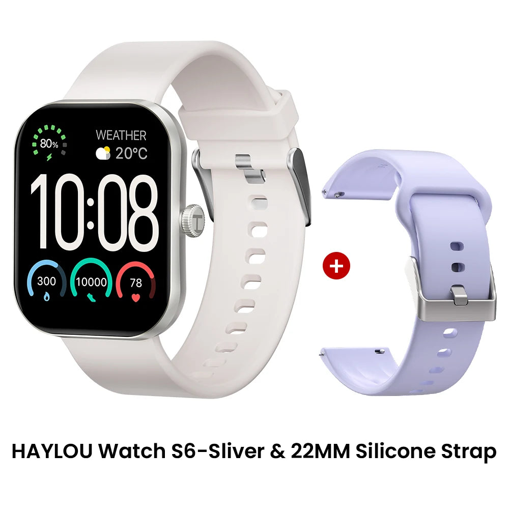 Haylou S6 Smartwatch With HD Display And Fitness Tracking - Smarsty