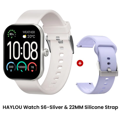 Haylou S6 Smartwatch With HD Display And Fitness Tracking - Smarsty
