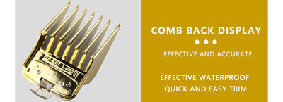 Professional Hair Clipper Guide Comb Set for Precise Haircuts - Smarsty