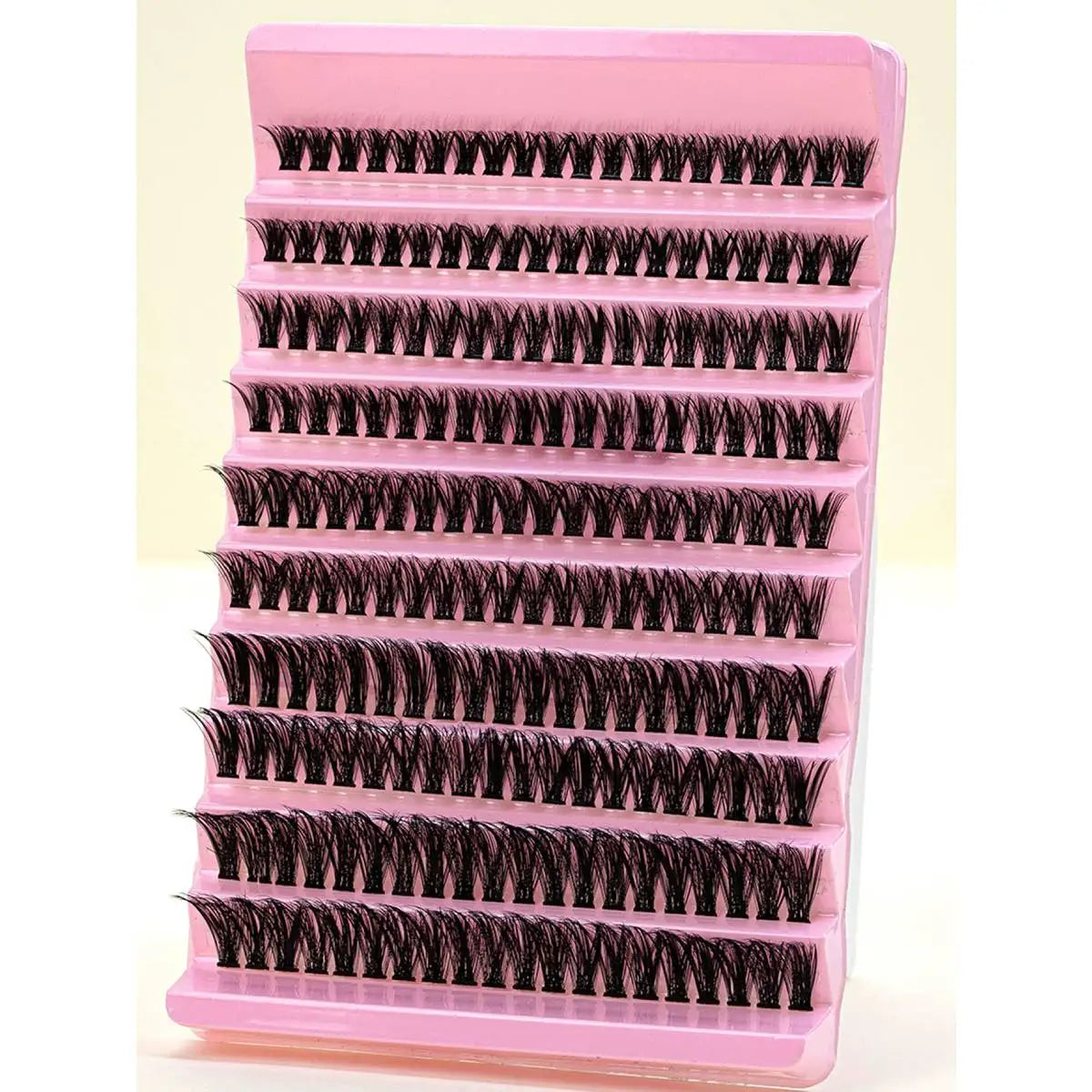 DIY Eyelash Extension Kit with 200pcs D Curl Clusters - Smarsty