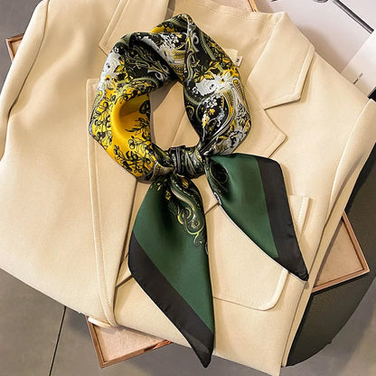 Luxury Silk Horse Print Scarf for Women - Smarsty