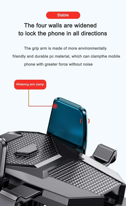 Universal Car Phone Holder With 360 Degree Pivot Mount - Smarsty