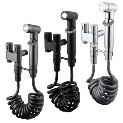 Portable Cold Water Bidet Sprayer Set for Easy Cleaning - Smarsty
