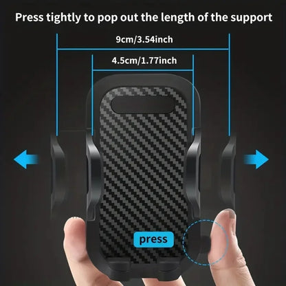 Universal Car Phone Holder With 360 Degree Rotation Suction - Smarsty
