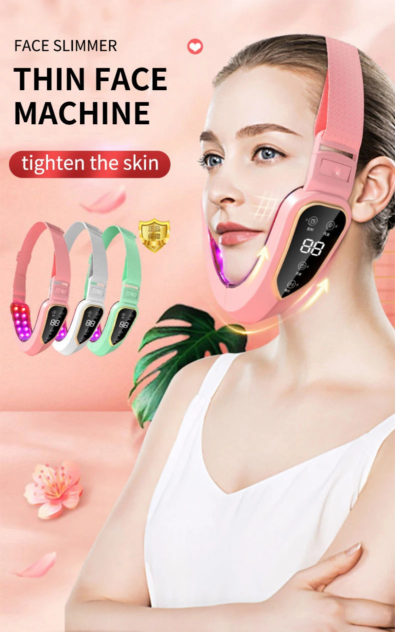 LED Facial Slimming Massager for V Face Lift - Smarsty