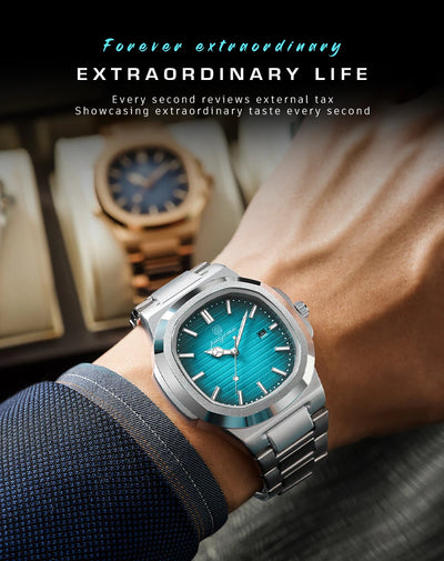 Luxury Waterproof Diver Watch for Men 30ATM - Smarsty