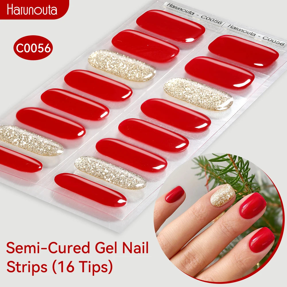 Gradient Auroras Gel Nail Strips for Easy DIY Manicure - Smarsty