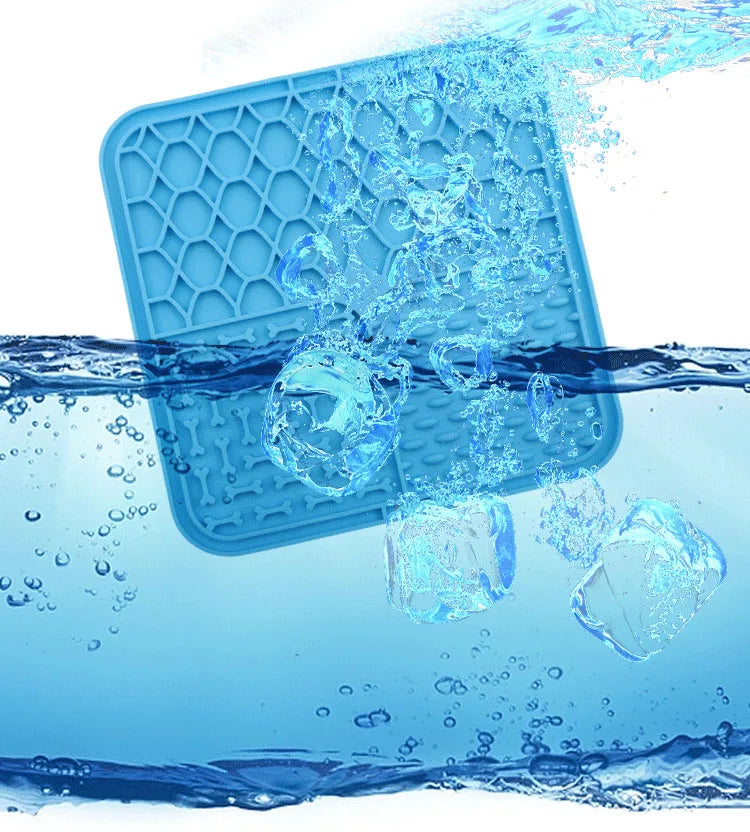 Silicone Pet Lick Mat for Slow Feeding Dogs - Smarsty