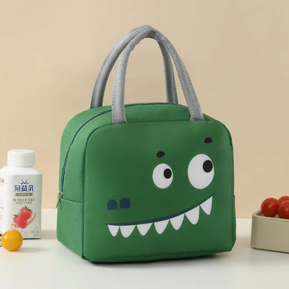 Cartoon Animals Kids Insulated Lunch Bag with Free Shipping - Smarsty