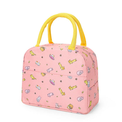 Cartoon Insulated Lunch Bag With Thermal Tote For Picnics - Smarsty