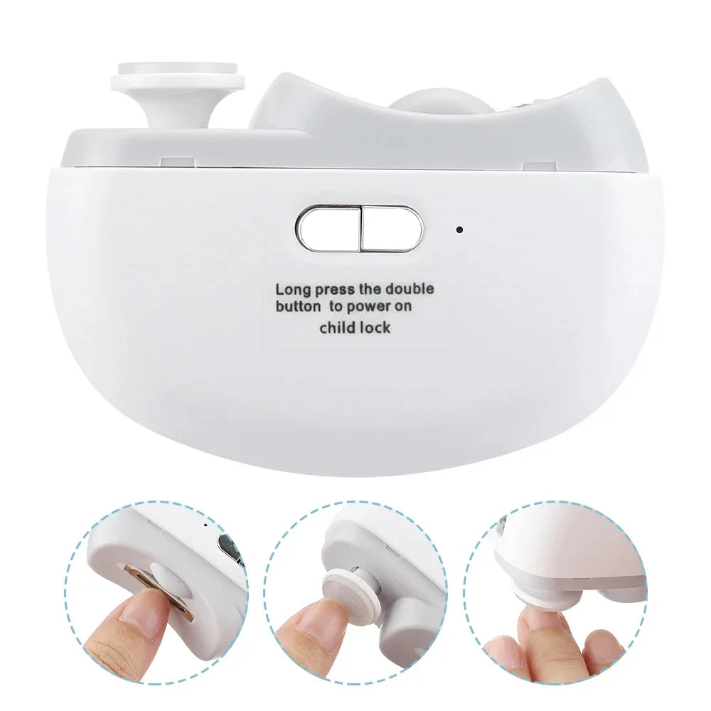 Electric Nail Clipper with Light for Safe Trimming - Smarsty