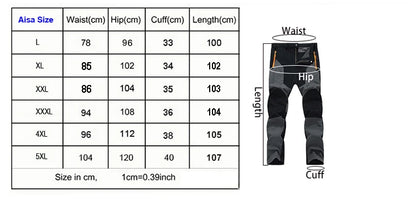 TRVLWEGO Men Summer Sports breathable Pants Hiking Trousers Camping Splash Prevention Quick Dry UV Resistant Elastic Thin - Smarsty