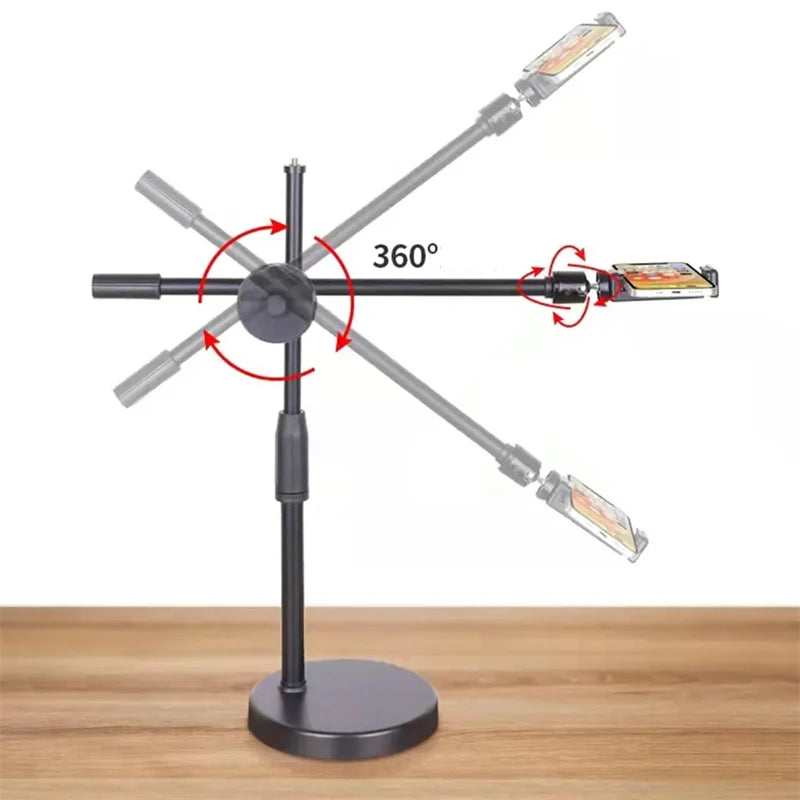 Overhead Tripod With Ring Light For Nail Art Photography - Smarsty