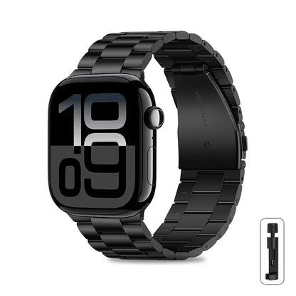 Stainless Steel Strap for Apple Watch Ultra 3/2 Band 46mm 49mm 40mm 44mm 42mm 41mm 45mm Bracelet IWatch Series 11 10 9 8 7 SE 6 - Smarsty