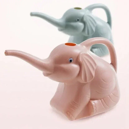 Cute Elephant Shape Watering Can for Kids Gardening - Smarsty