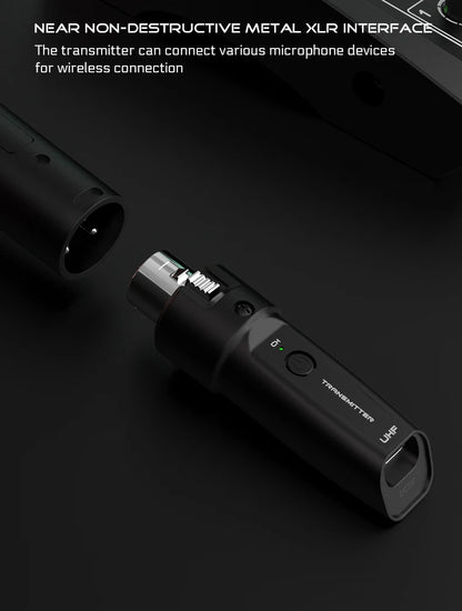 Wireless Microphone System with XLR and 6.5 Transmitter - Smarsty