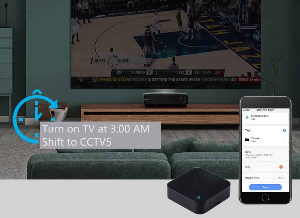 Tuya WiFi Remote Control for Smart Home Devices - Smarsty