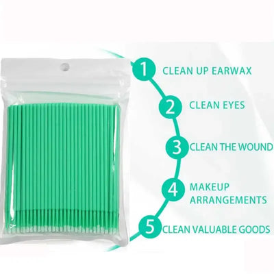 Glitter Disposable Eyelash Brushes for Easy Application - Smarsty