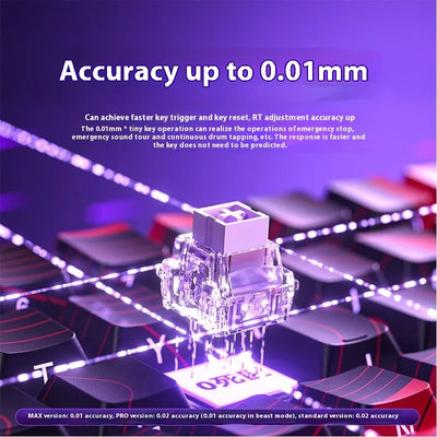Mechanical Gaming Keyboard With Magnetic Switch And RGB - Smarsty