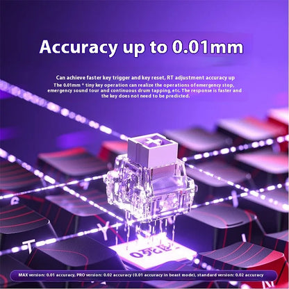 Mechanical Gaming Keyboard With Magnetic Switch And RGB