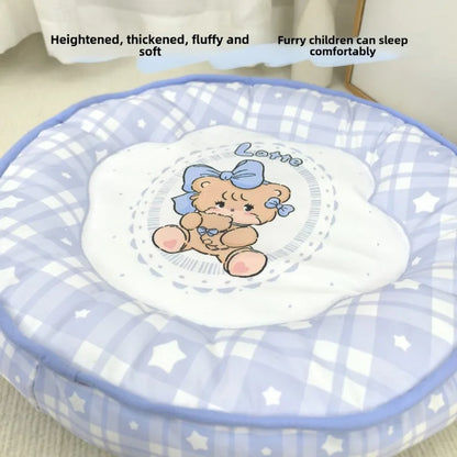 Round 50cm Reusable Pet Cooling Mat for Cats and Dogs - Smarsty