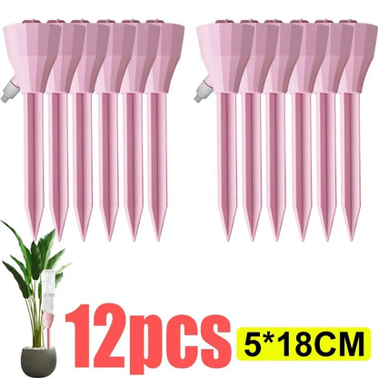 Adjustable Drip Irrigation System for Self Watering Plants - Smarsty