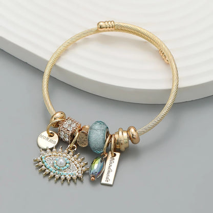 Fashion Multi Element Stainless Steel Love Bracelet for Women - Smarsty