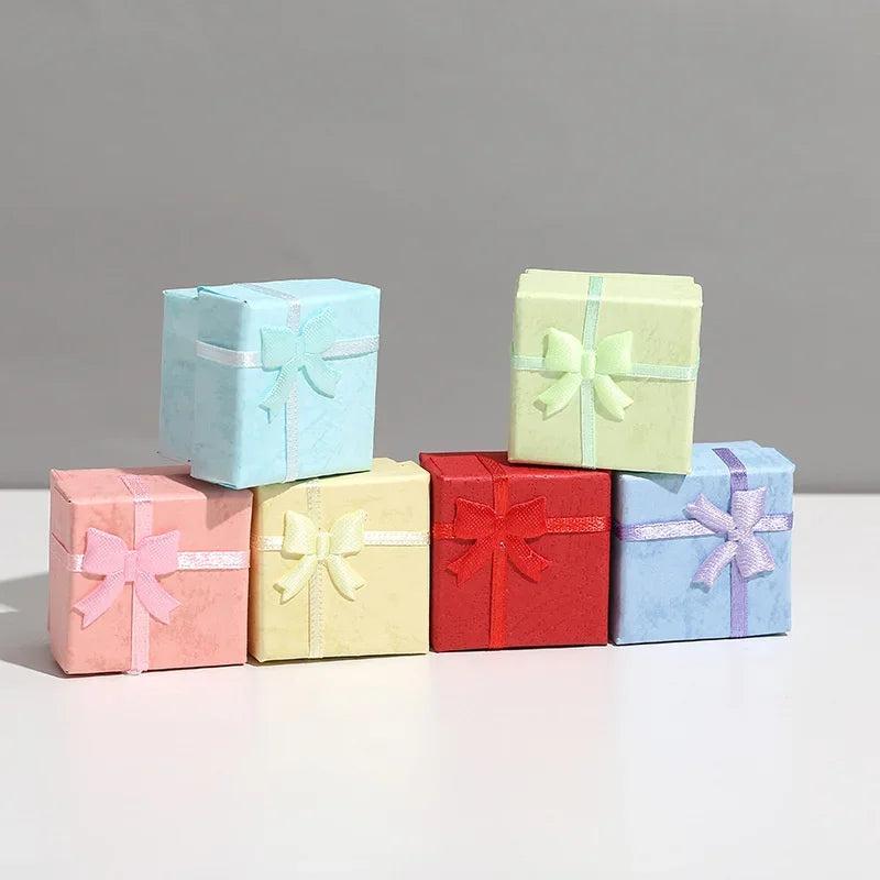 Colorful 12pcs Paper Jewelry Packaging Boxes for Gifts - Smarsty