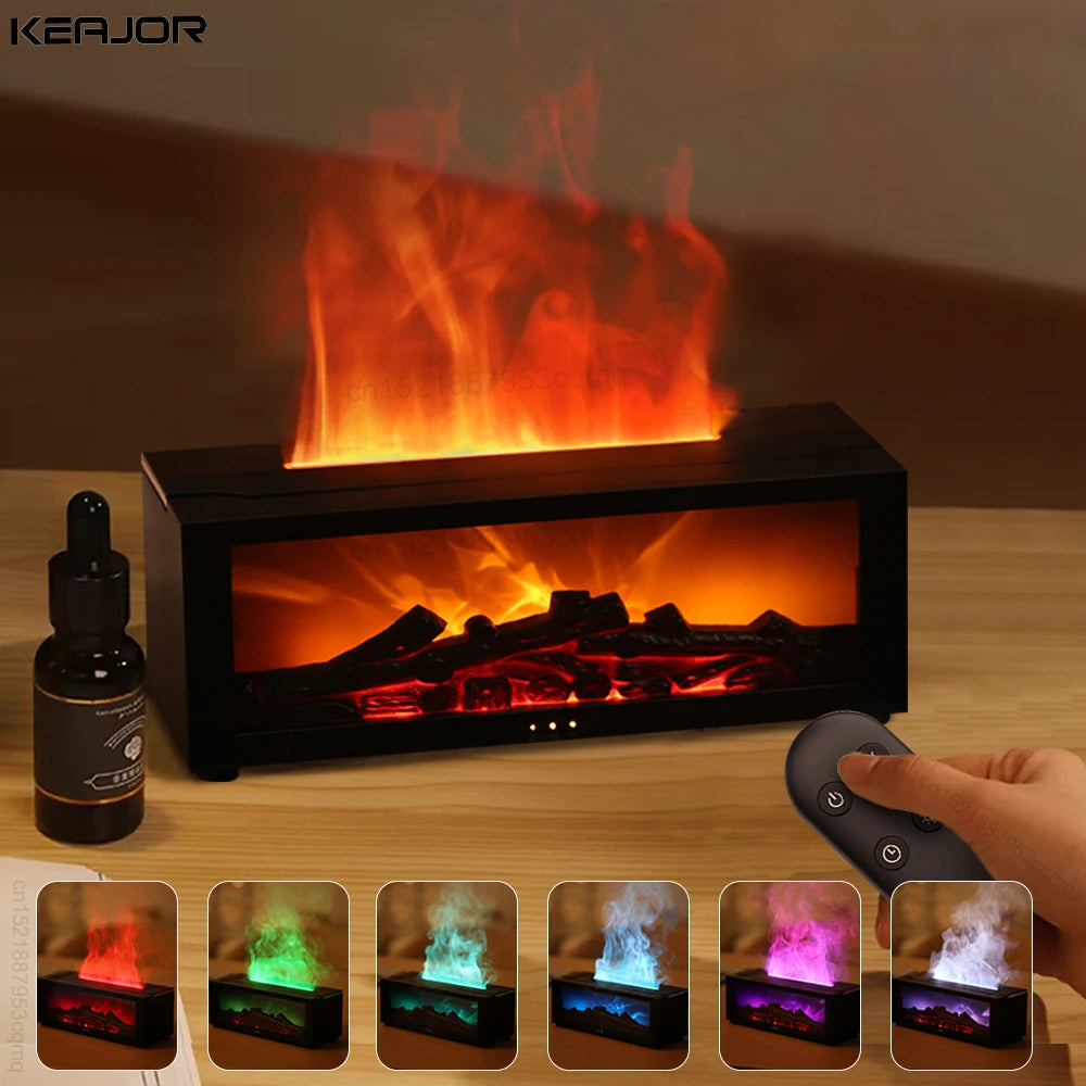Aroma Humidifier with RGB Light and Remote Control - Smarsty