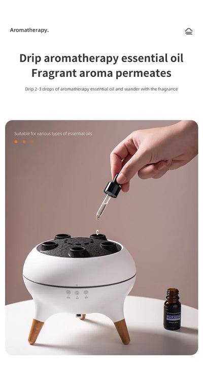 Dynamic Jellyfish Humidifier With Colorful Night Lights - Smarsty