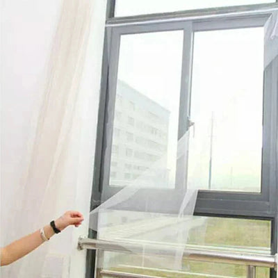 DIY Self-Adhesive Mosquito Window Screen for Indoor Use - Smarsty