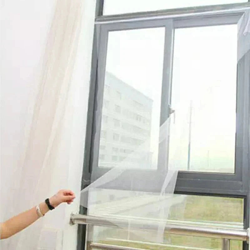 DIY Self-Adhesive Mosquito Window Screen for Indoor Use - Smarsty