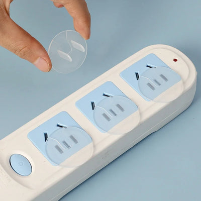 10/20PCS Childproof Outlet Covers – US Standard Baby Safety Plugs, Clear Electrical Socket Protectors for Home & Export - Smarsty
