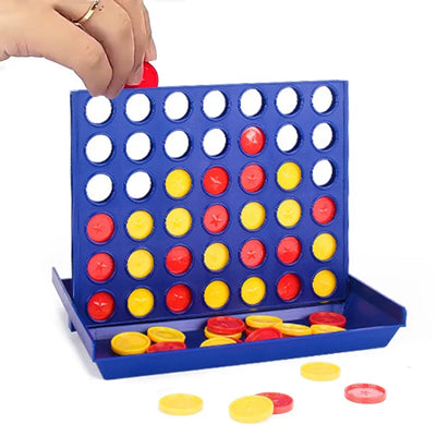 Four In A Row Bingo Chess Connect Classic Family Board Game Toys Fun Educational Toy for Kids Children Entertainment Game by Smarsty
