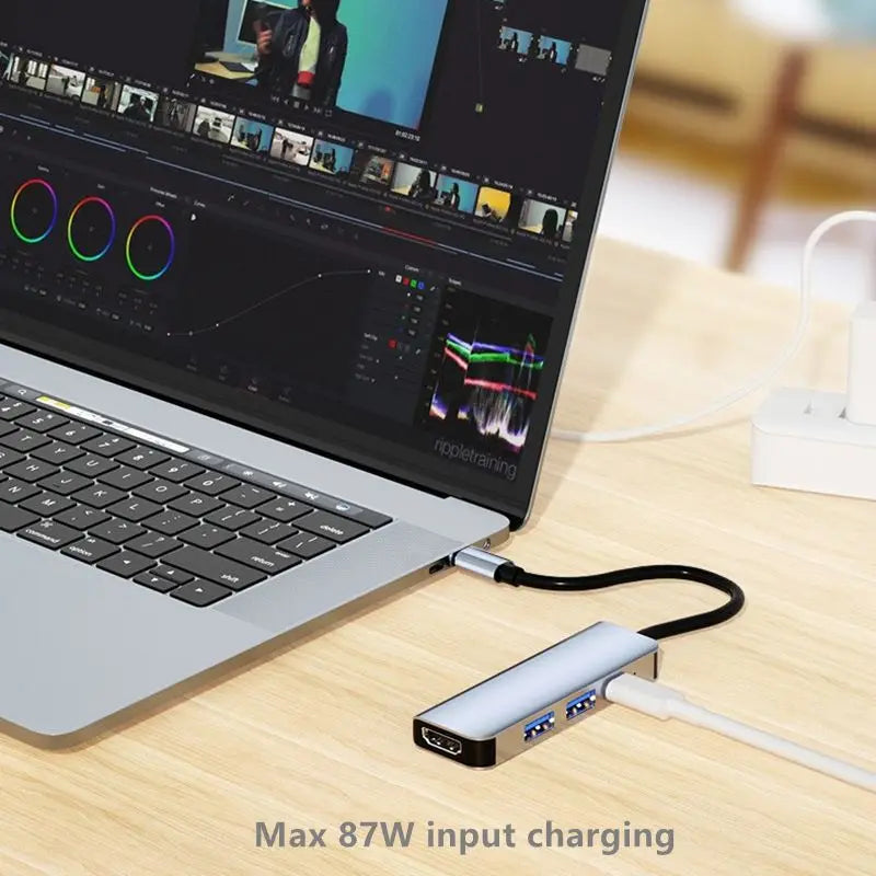USB C Hub With 4K HDMI PD Fast Charging DockingStation