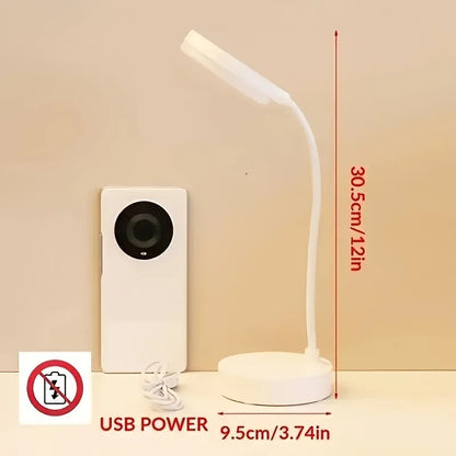 Flexible LED Desk Lamp with 3-Level Dimmer for Eye Care - Smarsty