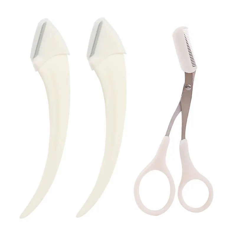 Professional Eyebrow Trimming Knife with Comb - Smarsty