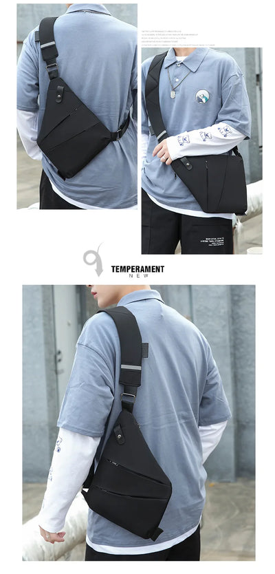 Anti Theft Travel Crossbody Bag With Hidden Wallet Secure - Smarsty