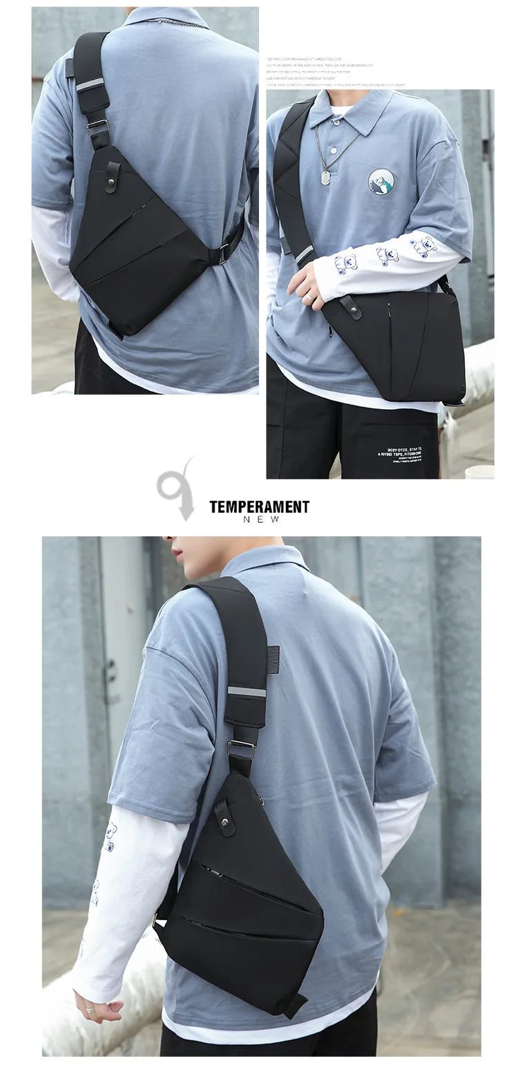 Anti Theft Travel Crossbody Bag With Hidden Wallet Secure - Smarsty