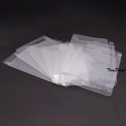 10PCS Clear Game Cartridge Box Protectors for Nintendo - Smarsty