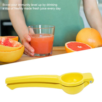 Home Manual Lemon Squeezer Aluminum Alloy Hand Pressed Orange Fruit Juicer Portable Practical Kitchen Tools Mini Blender by Smarsty