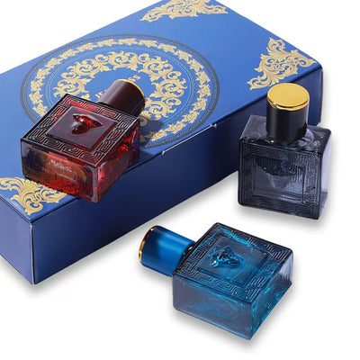 2025new 30ML*3 Perfume Luxury Gift Set Woman Fresh Cologne Woody Eau De Toilette Parfume Floral Scent Lasting Pheromone - Smarsty
