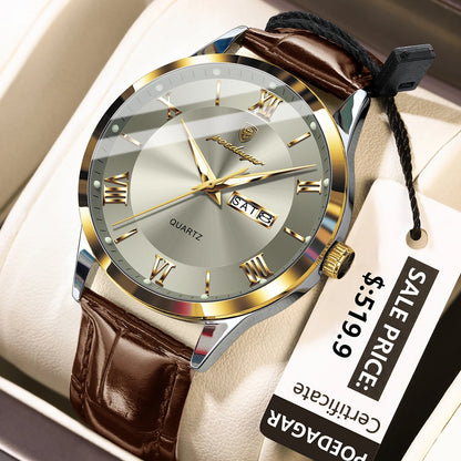 Luxury Waterproof Military Watch For Men with Luminous Dial - Smarsty