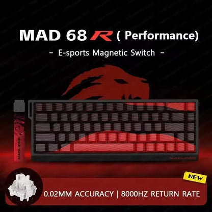 Mechanical Keyboard With Hot Swap And Adjustable Keystroke